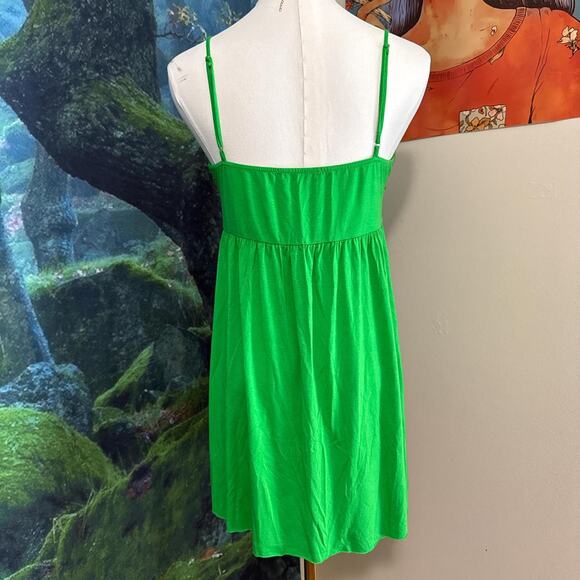 boston proper green embellished cami top y2k glam - Picture 6 of 6